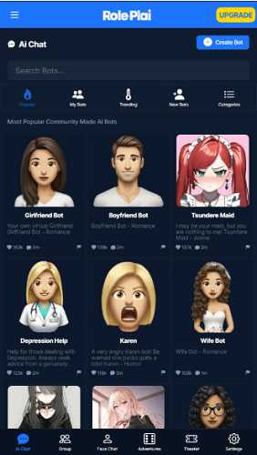 chatfai ai interface