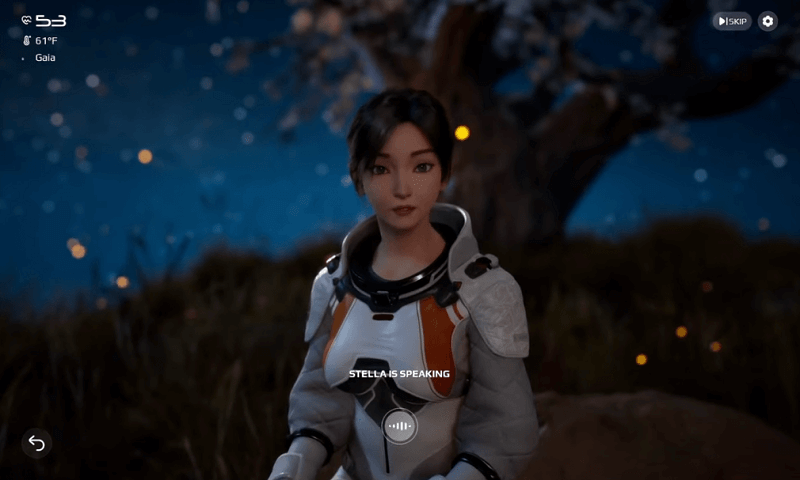 whispers from the star ai chat game