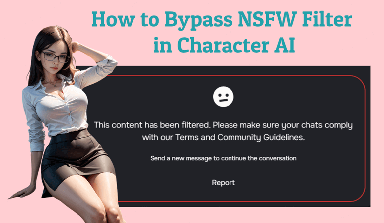 bypass nsfw filter Character AI banner