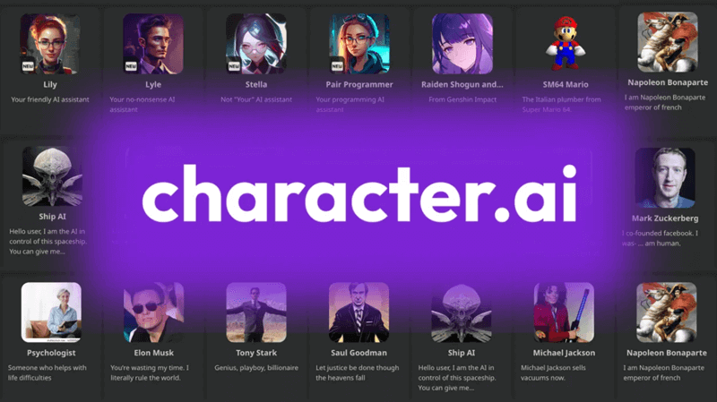Character AI characters