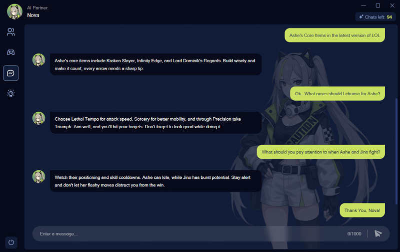 chat with nova