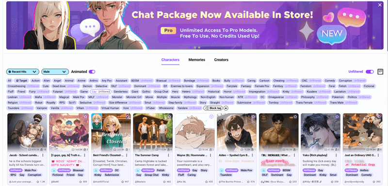 CrushOn gay unfiltered