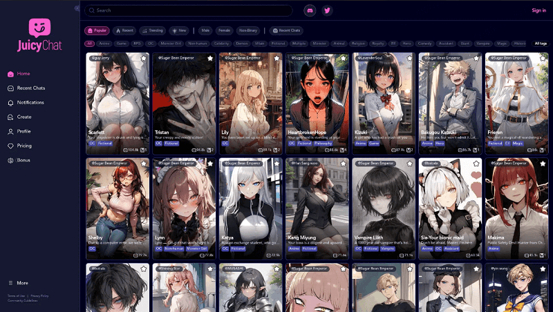 juicychat ai image