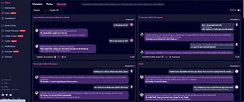 JuicyChat AI memory