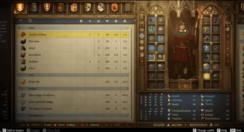 KCD 2 armour set