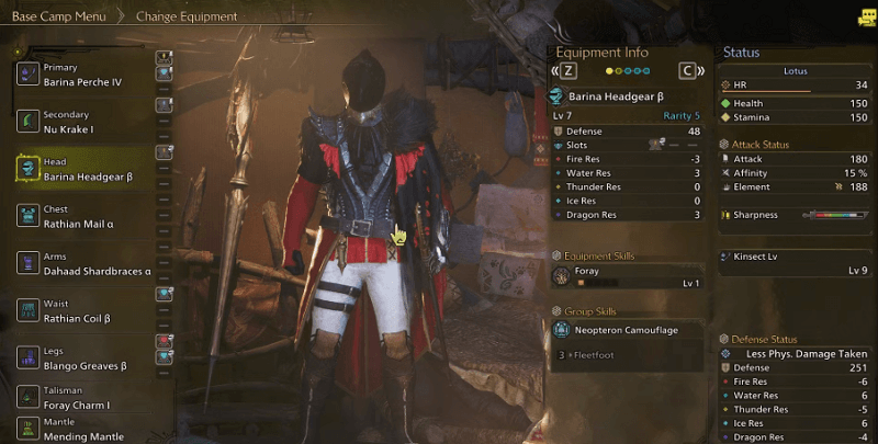 mhwilds choose armor