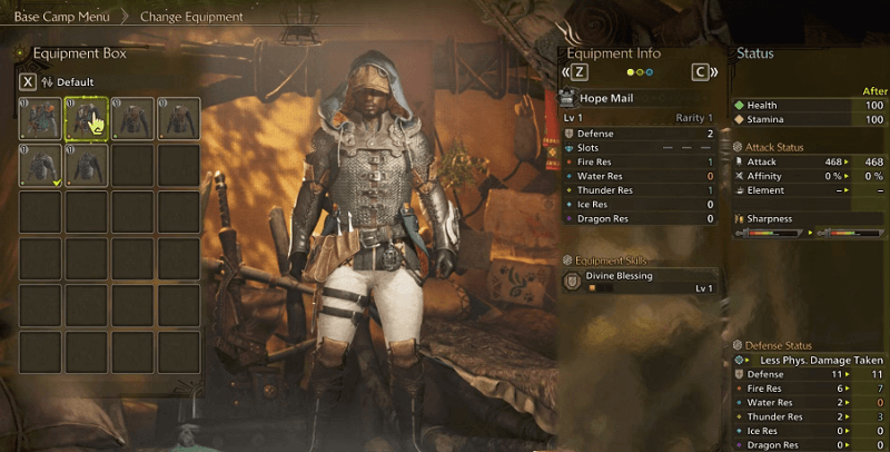 mhwilds management of inventory