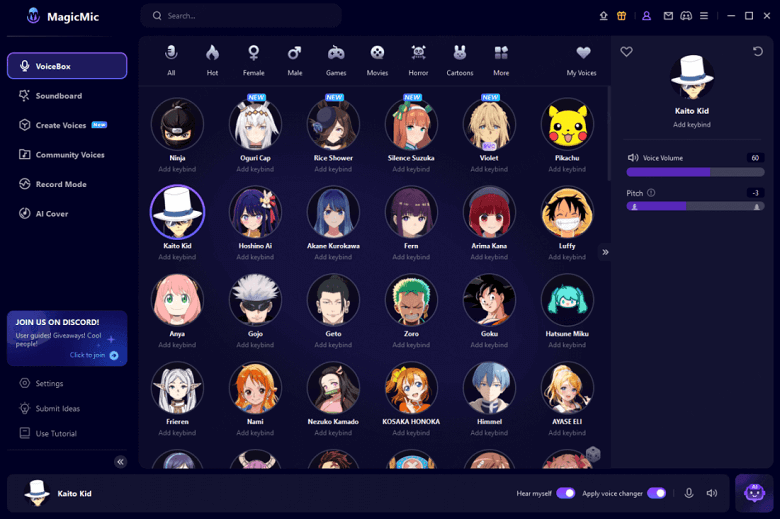 select ai voice